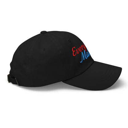 Every Shot Matters Fun Embroidered Golf Cap - Funny Golf Tee by Swing Epic