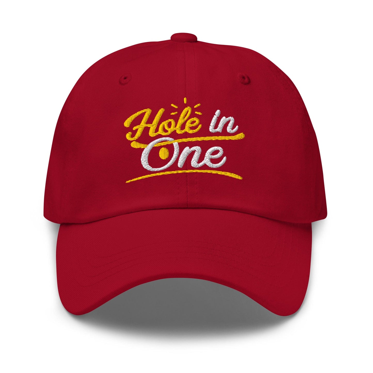 Hole in One Embroidered Golf Cap - Funny Golf Tee by Swing Epic