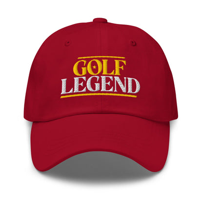 Golf Legend Embroidered Golf Cap - Funny Golf Tee by Swing Epic