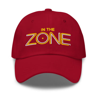 In the Zone Embroidered Golf Cap - Funny Golf Tee by Swing Epic