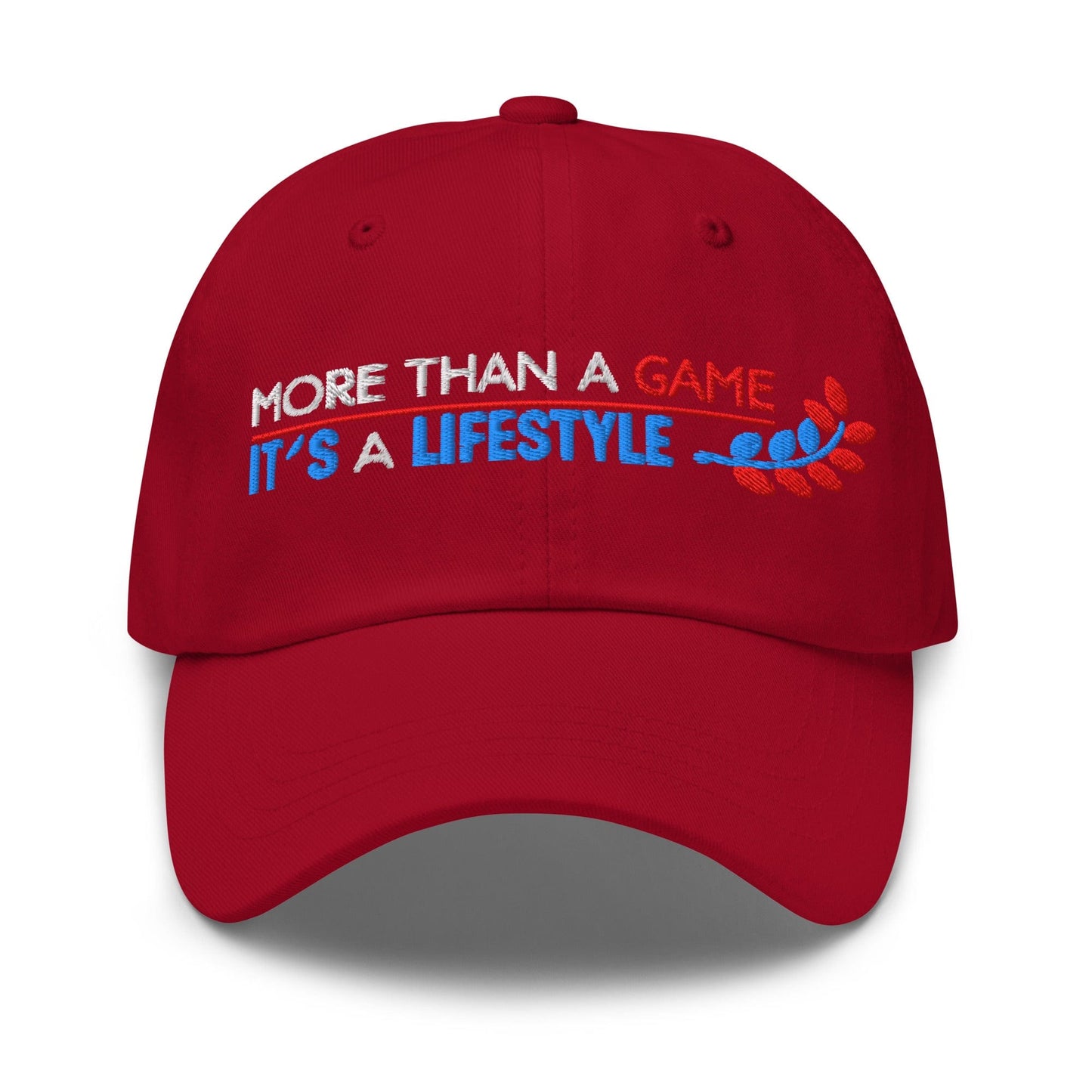 More Than a Game It's a Lifestyle Embroidered Golf Cap - Funny Golf Tee by Swing Epic