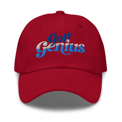 Golf Genius Embroidered Golf Cap - Funny Golf Tee by Swing Epic