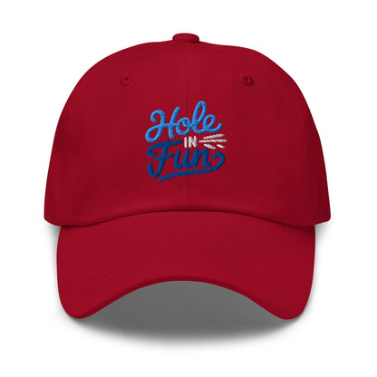 Hole In Fun Embroidered Golf Cap - Funny Golf Tee by Swing Epic