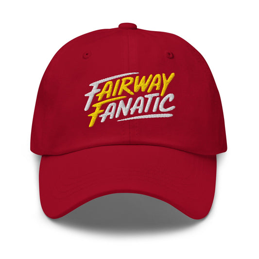 Fairway Fanatic Embroidered Golf Cap - Funny Golf Tee by Swing Epic