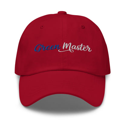 Green Master Embroidered Golf Cap - Funny Golf Tee by Swing Epic