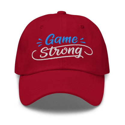 Game Strong Embroidered Golf Cap - Funny Golf Tee by Swing Epic