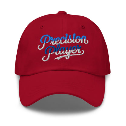 Precision Player Fun Embroidered Golf Cap - Funny Golf Tee by Swing Epic