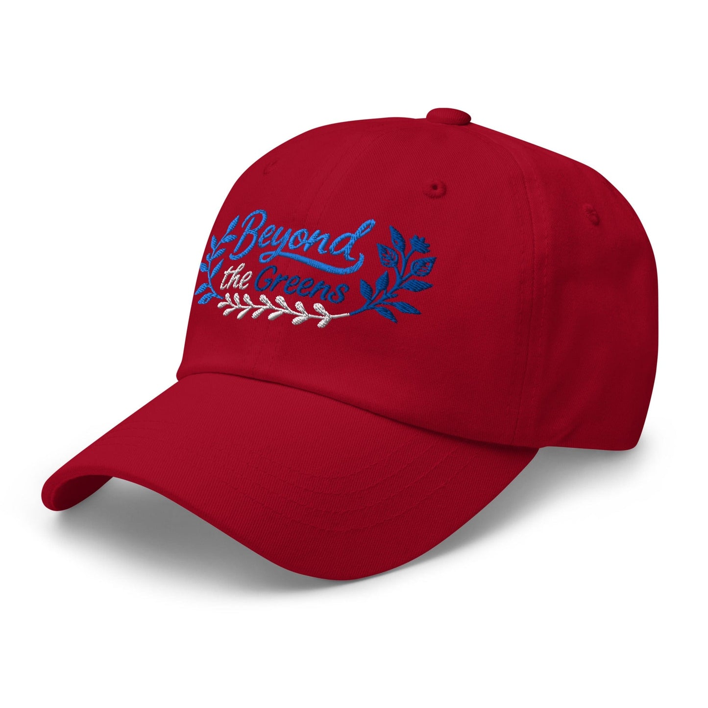 Beyond the Greens Embroidered Golf Cap - Funny Golf Tee by Swing Epic