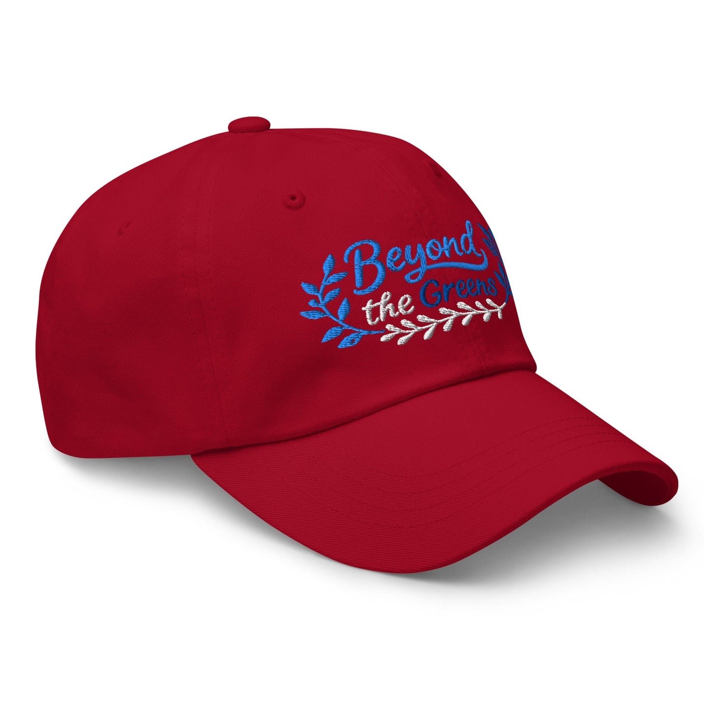 Beyond the Greens Embroidered Golf Cap - Funny Golf Tee by Swing Epic