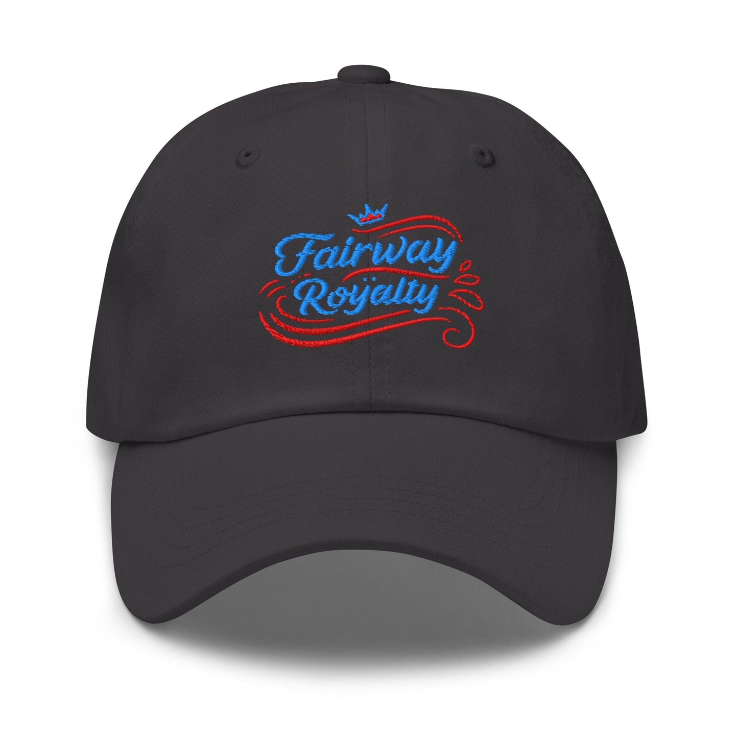 Fairway Royalty Swirls Leaf Detailed Embroidered Golf Cap - Funny Golf Tee by Swing Epic