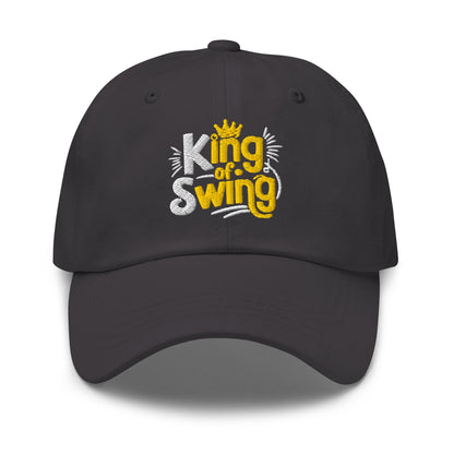 King of Swing Embroidered Golf Cap - Funny Golf Tee by Swing Epic