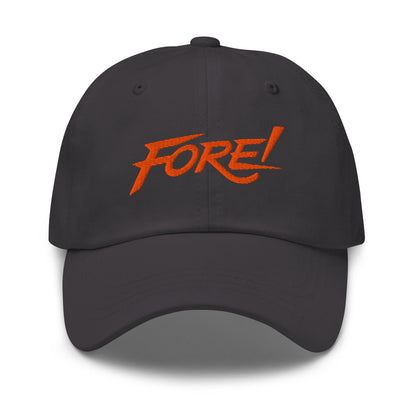 FORE Lookout Fun Embroidered Golf Cap - Funny Golf Tee by Swing Epic