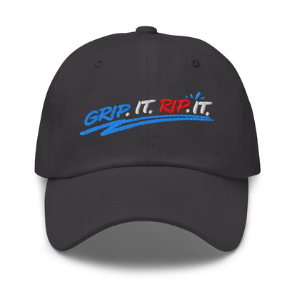 Grip It Rip It Embroidered Golf Cap - Funny Golf Tee by Swing Epic