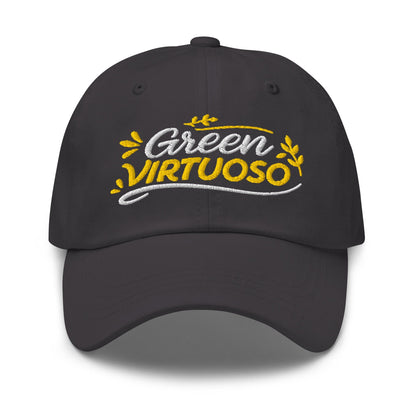 Green Virtuoso Masterpiece Design Embroidered Golf Cap - Funny Golf Tee by Swing Epic