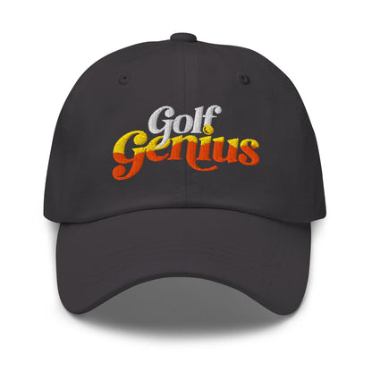 Golf Genius Embroidered Golf Cap - Funny Golf Tee by Swing Epic