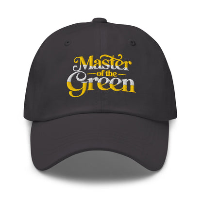 Master of the Green Engaging Embroidered Golf Cap - Funny Golf Tee by Swing Epic