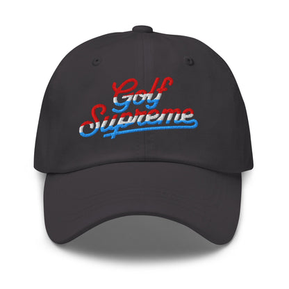 Golf Supreme Fun Spirit Embroidered Golf Cap - Funny Golf Tee by Swing Epic