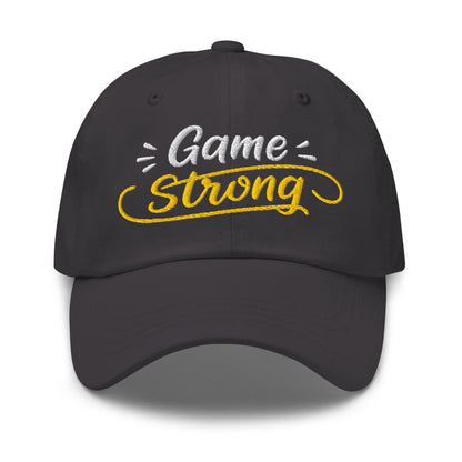 Game Strong Embroidered Golf Cap - Funny Golf Tee by Swing Epic