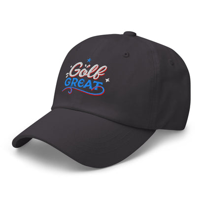 Golf Great Fun & Quirky Embroidered Golf Cap - Funny Golf Tee by Swing Epic