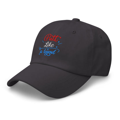 Putt Like A Legend Fun Embroidered Golf Cap - Funny Golf Tee by Swing Epic
