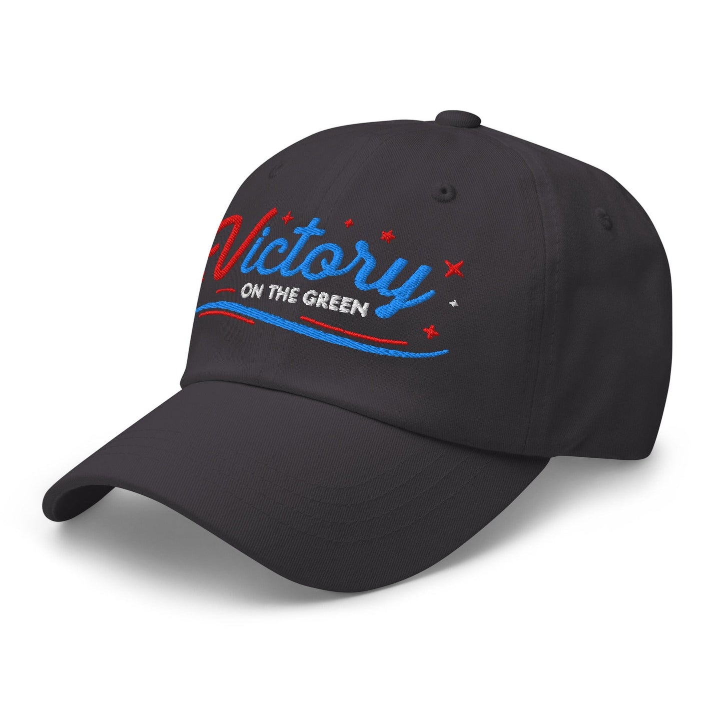 Victory On The Green Embroidered Golf Cap - Funny Golf Tee by Swing Epic