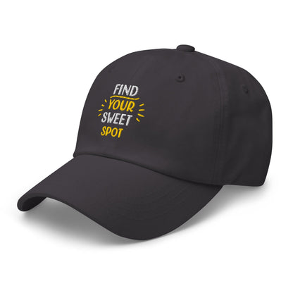 Find Your Sweet Spot Embroidered Golf Cap - Funny Golf Tee by Swing Epic