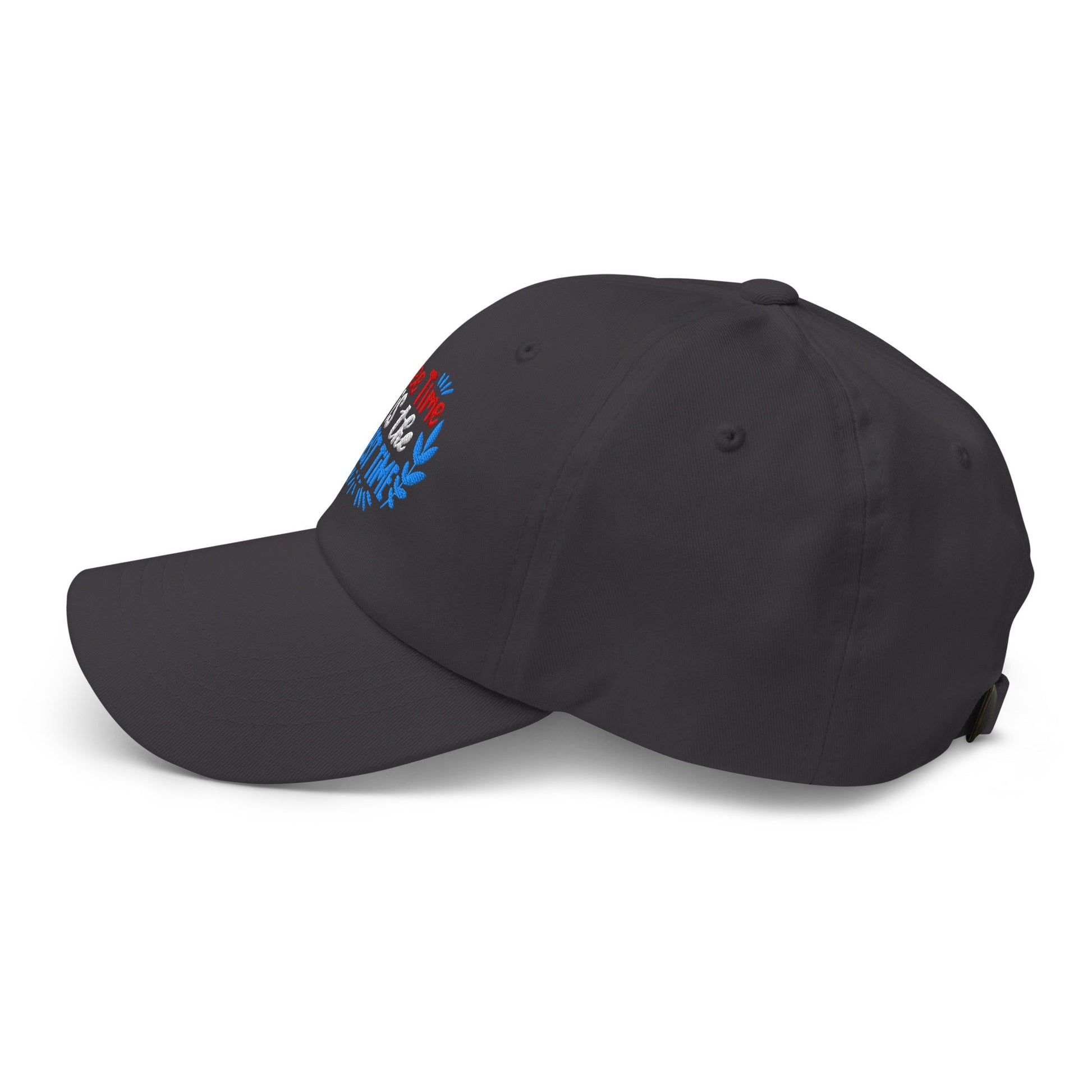 Tee Time is the Best Time Embroidered Golf Cap - Funny Golf Tee by Swing Epic