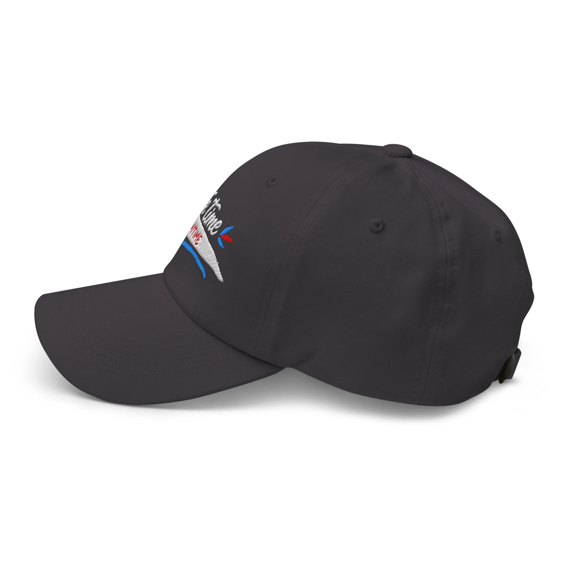 Tee Time Anytime Fun Embroidered Golf Cap - Funny Golf Tee by Swing Epic
