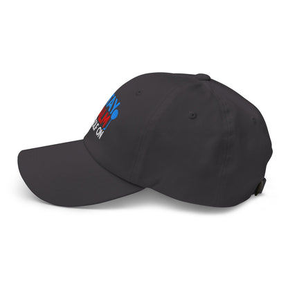 Stay Calm & Golf On Funny Embroidered Golf Cap - Funny Golf Tee by Swing Epic