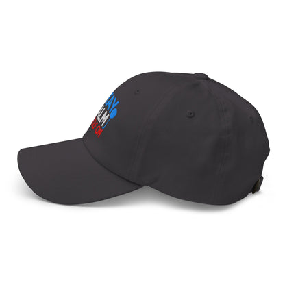 Stay Calm & Golf On Funny Embroidered Golf Cap - Funny Golf Tee by Swing Epic