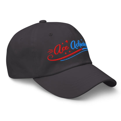 Ace Achiever Sparkle Magic Swirl Embroidered Golf Cap - Funny Golf Tee by Swing Epic