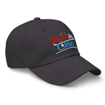 Hole in One Embroidered Golf Cap - Funny Golf Tee by Swing Epic