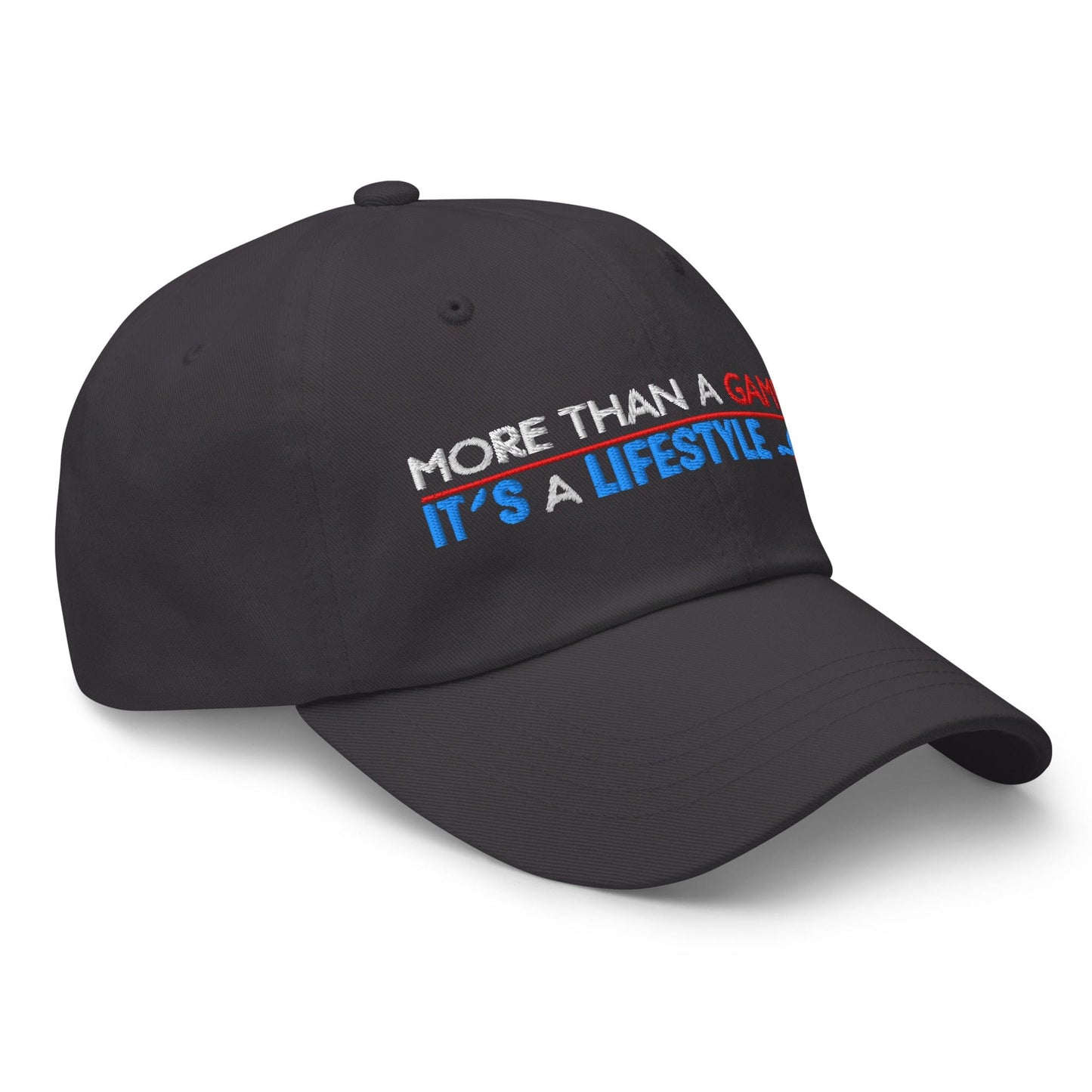 More Than a Game It's a Lifestyle Embroidered Golf Cap - Funny Golf Tee by Swing Epic