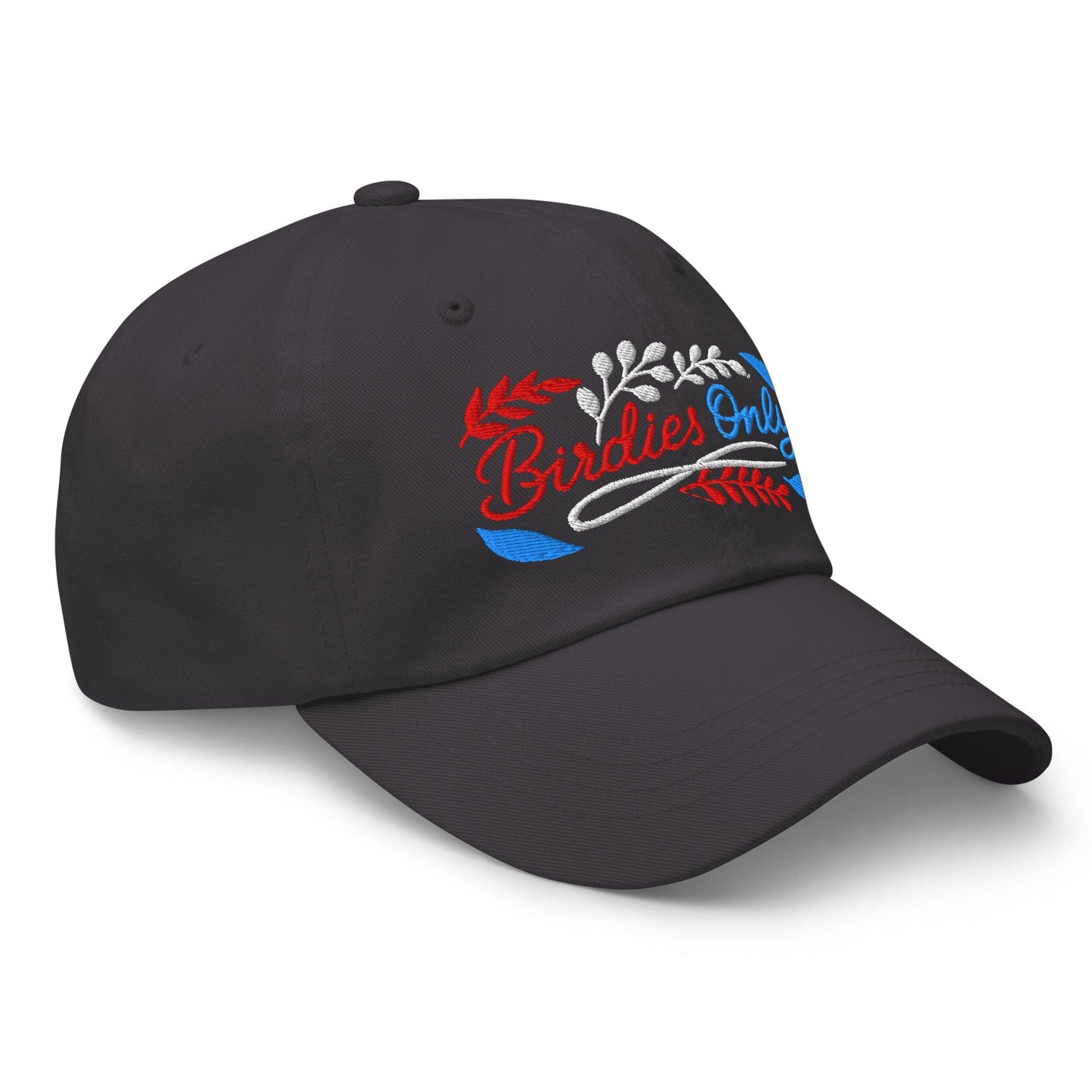 Birdies Only Fun Spirit Design Embroidered Golf Cap - Funny Golf Tee by Swing Epic