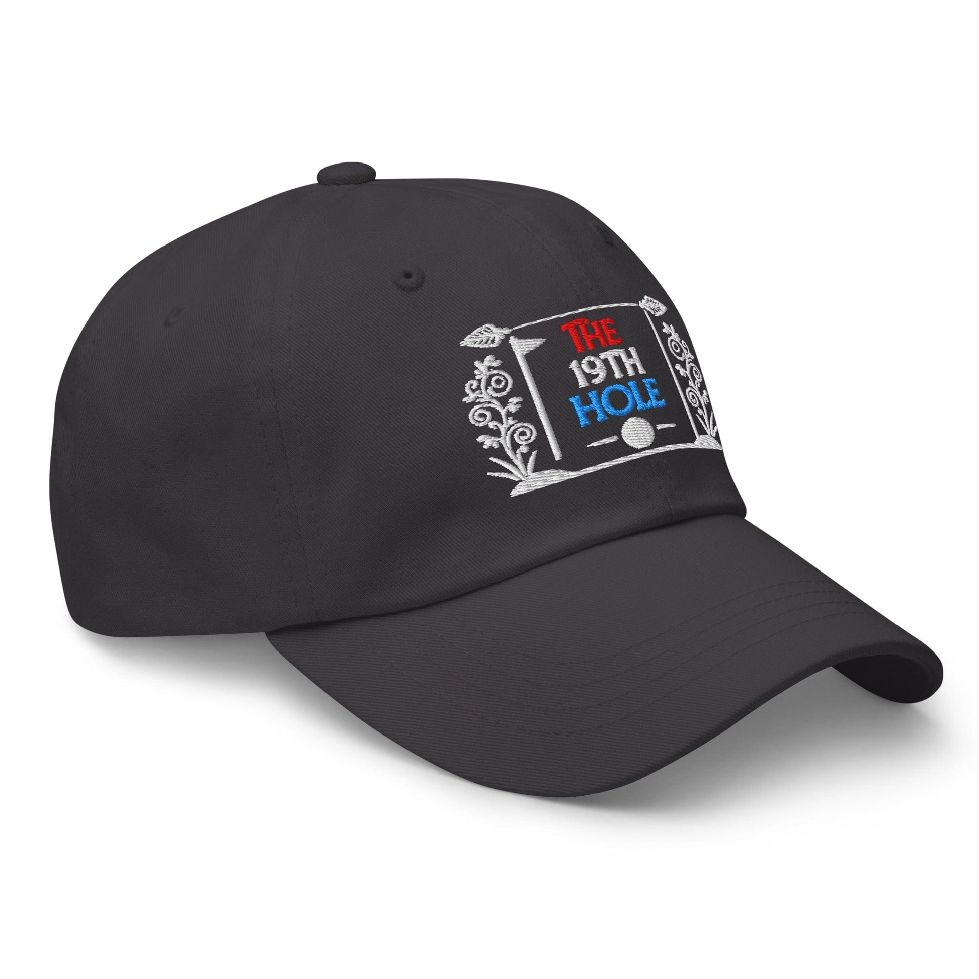 The 19th Hole Fun Embroidered Golf Cap - Funny Golf Tee by Swing Epic