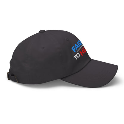 Fairway To Heaven Fun Spirit Embroidered Golf Cap - Funny Golf Tee by Swing Epic