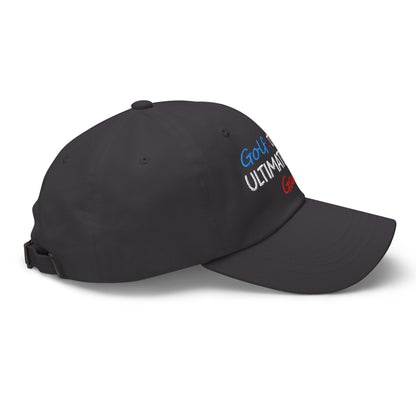 Golf: The Ultimate Mind Game Embroidered Golf Cap - Funny Golf Tee by Swing Epic
