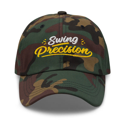 Swing Precision Embroidered Golf Cap - Funny Golf Tee by Swing Epic