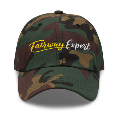 Fairway Expert Embroidered Golf Cap - Funny Golf Tee by Swing Epic