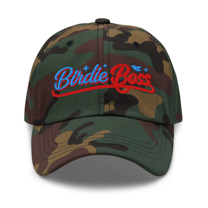 Birdie Boss Embroidered Golf Cap - Funny Golf Tee by Swing Epic