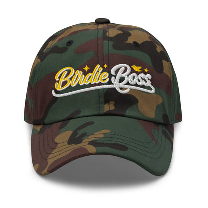 Birdie Boss Embroidered Golf Cap - Funny Golf Tee by Swing Epic