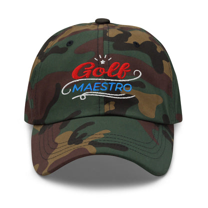 Golf Maestro Embroidered Golf Cap - Funny Golf Tee by Swing Epic