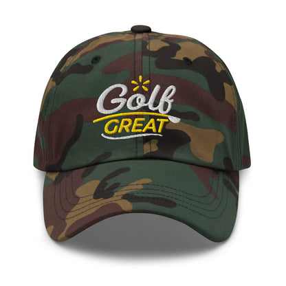 Golf Great Embroidered Golf Cap - Funny Golf Tee by Swing Epic