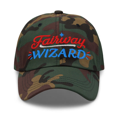 Fairway Wizard Embroidered Golf Cap - Funny Golf Tee by Swing Epic