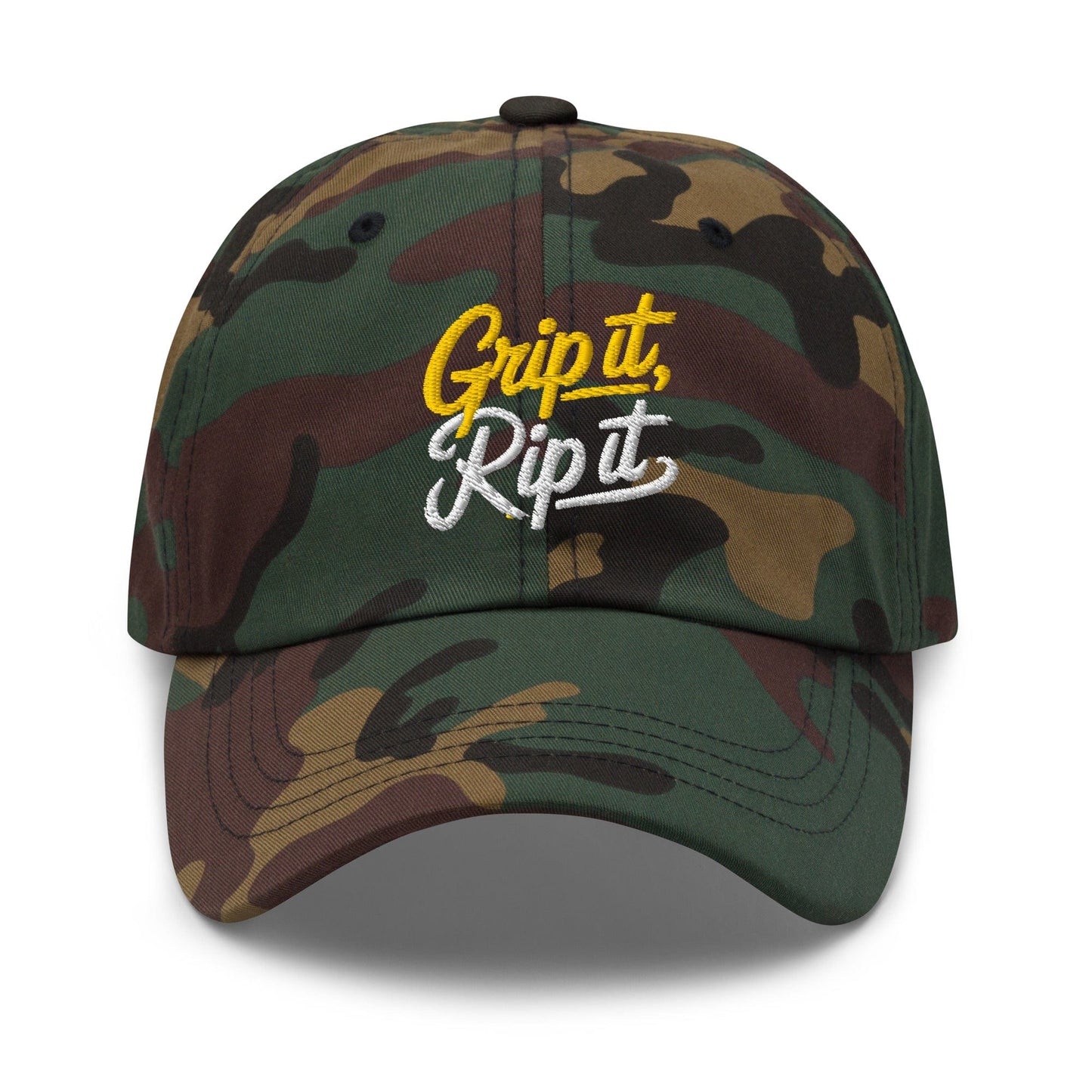 Grip it Rip it Quirky Fun Embroidered Golf Cap - Funny Golf Tee by Swing Epic