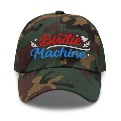 Birdie Machine Embroidered Golf Cap - Funny Golf Tee by Swing Epic