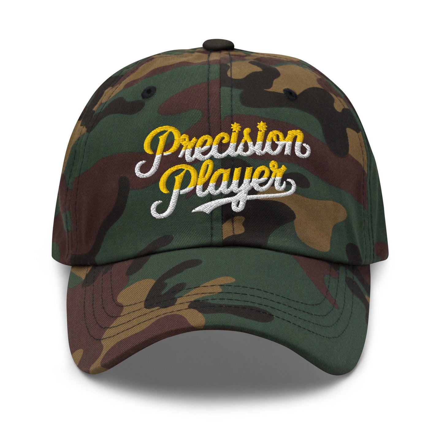 Precision Player Fun Embroidered Golf Cap - Funny Golf Tee by Swing Epic