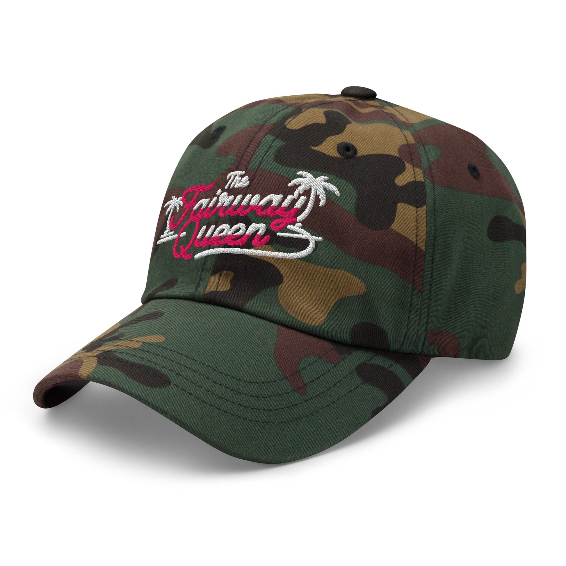 The Fairway Queen Embroidered Golf Cap - Funny Golf Tee by Swing Epic