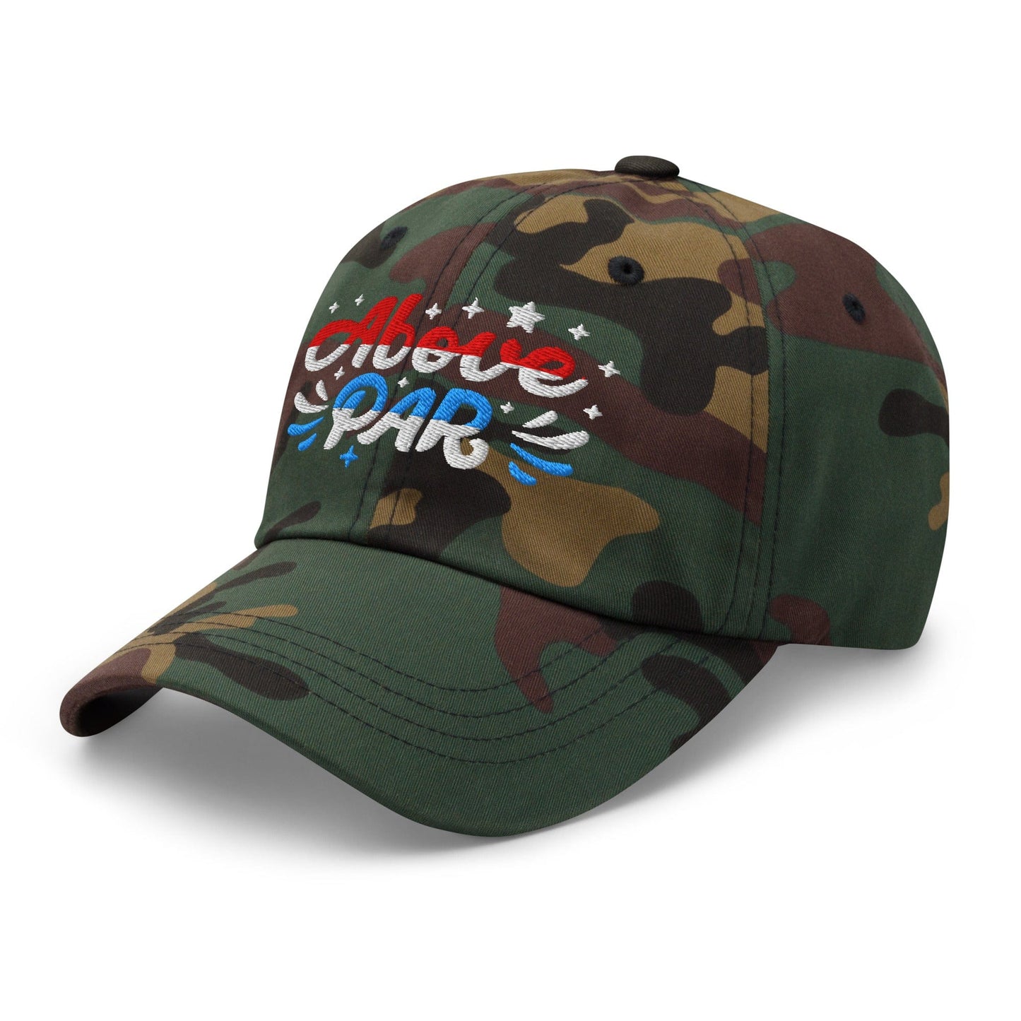 Above Par Embroidered Golf Cap - Funny Golf Tee by Swing Epic