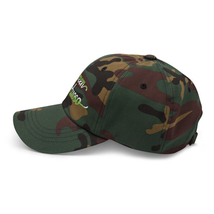 Green Virtuoso Engaging Fun Spirit Embroidered Golf Cap - Funny Golf Tee by Swing Epic